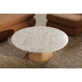 thumbnail image 5 of Moe's Home Collection Evelyn Coffee Table Ashen Grey Matrix Stone Coffee Tables, 5 of 6