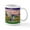 White, variant on CafePress - Autumn Angel/Keeshond Mug - 11 oz Ceramic Mug - Novelty Coffee Tea Cup