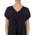 thumbnail image 2 of Secret Treasures Women's and Women's Plus Traditional Knit Short Sleeve V-Neck Gown, 2 of 6