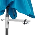 thumbnail image 1 of Support de Parasol Réglable Support de Fixation de Parapluie Support Fixe Support de Fixation en Métal pour Plate-Forme Clôtures Plage Balcon de Pêche, 1 of 8