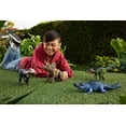thumbnail image 2 of Jurassic World Rebirth Gigantic Thrashers Chilantalsaurus Dinosaur Figure Toy, Dual Attack, 2 of 6