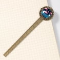 thumbnail image 4 of Flamingo Book Accessories: Lace Bookmark in Antique Bronze - a Gift for Readers and Book Lovers, 4 of 5