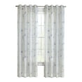 thumbnail image 5 of Habitat Floral Grommet Light Filtering, Semi-Sheer Curtain Panel, 52.00" x 63.00", 5 of 7