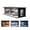 Vintage Industrial, variant on NUEIOVRW 1:64 Diorama Diecast Garage Model, Tri-Color LED Lighting Parking Lot Scene Display Case With Side Windows, Building Model Garage, Workshop Diorama
