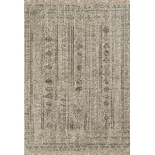 Momeni BRISTBRS-4IVY80A0 8 x 10 ft. Bristol Hand Woven Traditional Rectangle Area Rug, Ivory