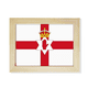 thumbnail image 1 of Irlanda del Norte de Europa, país, bandera nacional Escritorio de madera Arte Pintura 6x8 pulgadas marco de foto foto, 1 of 4