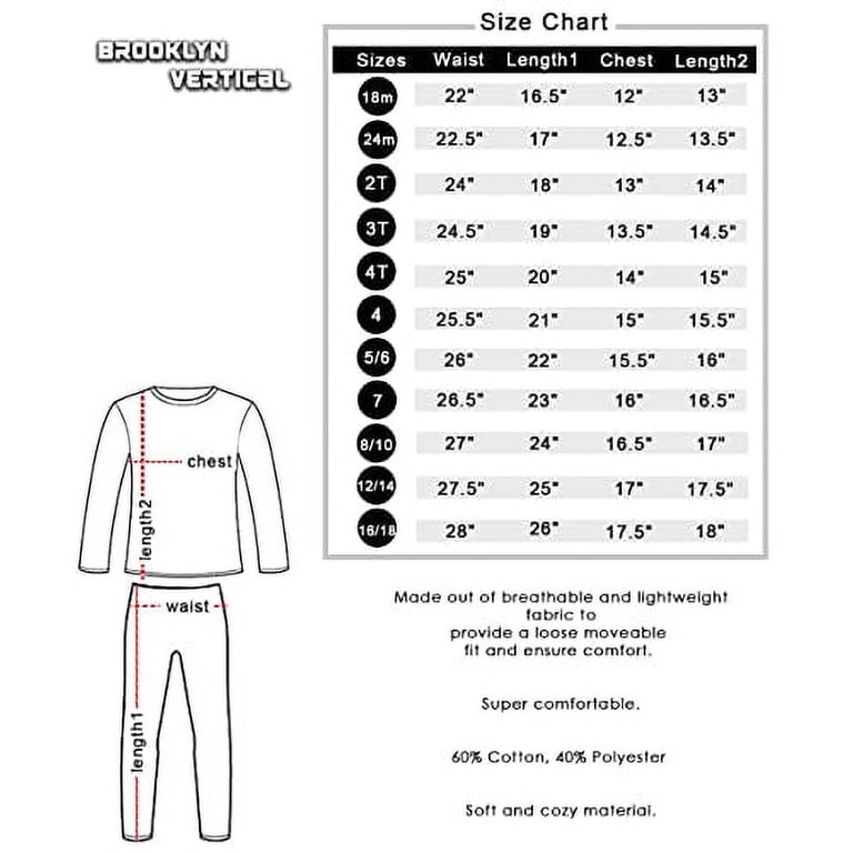 Brooklyn Vertical Boy's 2-Pack Thermal Base Layer Sets photo 5