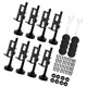 thumbnail image 3 of Patas niveladoras ajustables Niveladores de patas Versátiles Sencillos Fáciles de instalar Muebles 8 piezas, 3 of 9