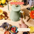 thumbnail image 6 of Beautiful 1-Liter Electric Gooseneck Kettle 1200 W, Sage Green by Drew Barrymore, 6 of 13