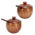 thumbnail image 1 of Garosa Spice Container Wood Jars Seasoning Box Set For Coffee Bar For Kitchen For Home, 1 of 8