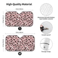 thumbnail image 5 of Yiaed Cow Animal Skin Print Car Windshield Sunshade Front Auto Car Front Window Sun Shade Foldable Sun Visor Shield Cover Auto Accessories for Sedan SUV Truck-Medium, 5 of 5