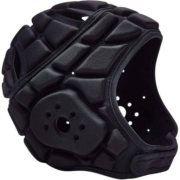 Casco COOLOMG Soft Shell con bandera de fútbol, rugby, fútbol, portero