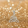 thumbnail image 5 of Guodhu Good Luck Celtic Knot Necklace Love Knot Triquetra Knot Pendant Necklace for Women,Birthdays Anniversaries Wedding Gifts, 5 of 5