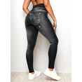 thumbnail image 3 of Leggins Mujer Mezclilla Unitalla Faja Alta Estilo Pantalón Mezclilla, 3 of 5