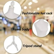 FDW 67 H Polypropylene New Female Mannequin with Stable Stand, Perfect for Display(White)