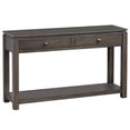 thumbnail image 4 of Sunset Trading Shades of Gray 3-Piece Wood Living Room Table Set in Gray, 4 of 5