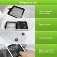 thumbnail image 4 of Picadora de verduras 4 en 1 multifuncional Food Slicer LHS, color blanco, 4 of 6