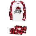 thumbnail image 1 of Ofertas de Black Friday 2022. Pijamas navideños Pisexur para la familia, disfraces navideños, pijamas navideños familiares clásicos a cuadros de manga larga, Feliz Navidad, 1 of 5
