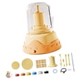 thumbnail image 1 of Elodie Kids Pottery Wheel Kit DIY Beginner Creative Educational Toy Pottery Machine, 1 of 8
