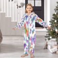 thumbnail image 6 of Vzayyk 4T-14Y Size Aviliable Cozy One-Piece Footless Sleeper Pajama Vibrant Design Butterfly, 6 of 8