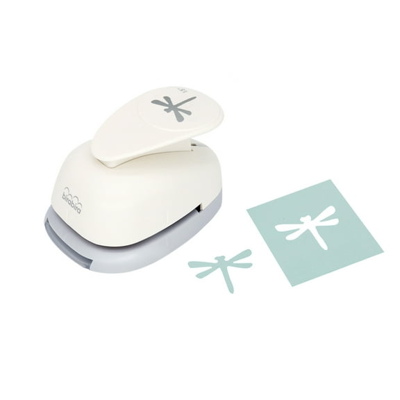 Bira Craft 1.5 inch Dragonfly 2 Lever Action Craft Punch for Paper Crafting Scrapbooking