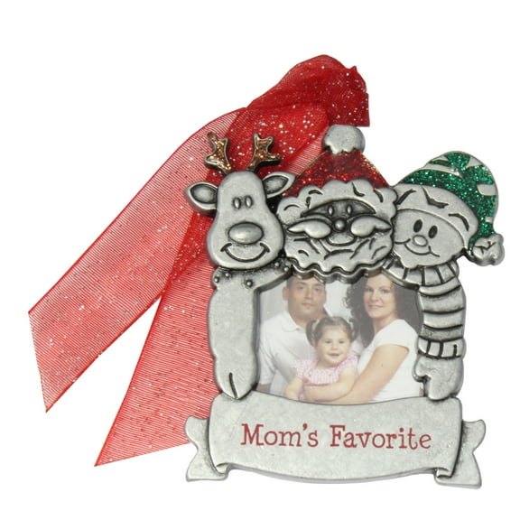 Santa & Friends Photo Frame Ornament