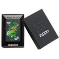 thumbnail image 3 of Zippo Black Matte Dragon Pocket Lighter, 3 of 7