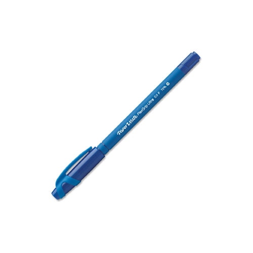 Paper Mate FlexGrip Medium Non-Retractable Ballpoint Pen, Medium, Pack of 12