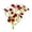 Red, variant on Artificial Baby's Breath Flowers, 1pc Realistic Fake Flowers 5-8cm for Wedding Bouquet Filler, Home Decor, DIY Crafts, Centerpieces, 8 Color Options (Gypsophila)