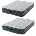 thumbnail image 1 of Intex Dura-Beam Series Mid Rise Airbed w/Built In Electric Pump, Queen (2 Pack), 1 of 7