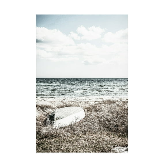 Canvas Wall Art - Incado 'Coastal I' Wall Art for Living Room, Bedroom, or Office Décor by Trademark Fine Art - 12 x 19 Inches