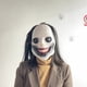 thumbnail image 2 of Disfraz de cosplay, cara de fantasma, máscara de terror, Secret Room Scri, 2 of 3