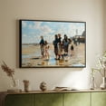 thumbnail image 6 of Vintage Landscape-CXII By Wexford Home Framed in Black Wood Gallery Wrapped Canvas 27 in. x 41 in., 6 of 7