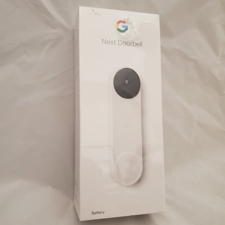 Google Nest Doorbell (Battery) Wireless Doorbell Camera Video Doorbell - Snow