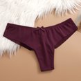 thumbnail image 1 of Puntoco Bragas para mujer, calzoncillos de cintura alta, ropa interior cómoda, bragas casuales para mujer, 1 of 3