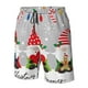 thumbnail image 4 of Fotbe Merry Christmas Gnome1 Trajes de Baño Estampados para Hombre, Shorts de Verano de Secado Rápido, Ropa de Playa, Bañadores-Medium, 4 of 5