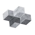 thumbnail image 4 of FONDOTIN 10Pack Stick On Floor Tiles Hexagonal PVC for Children's Bedrooms, 4 of 6