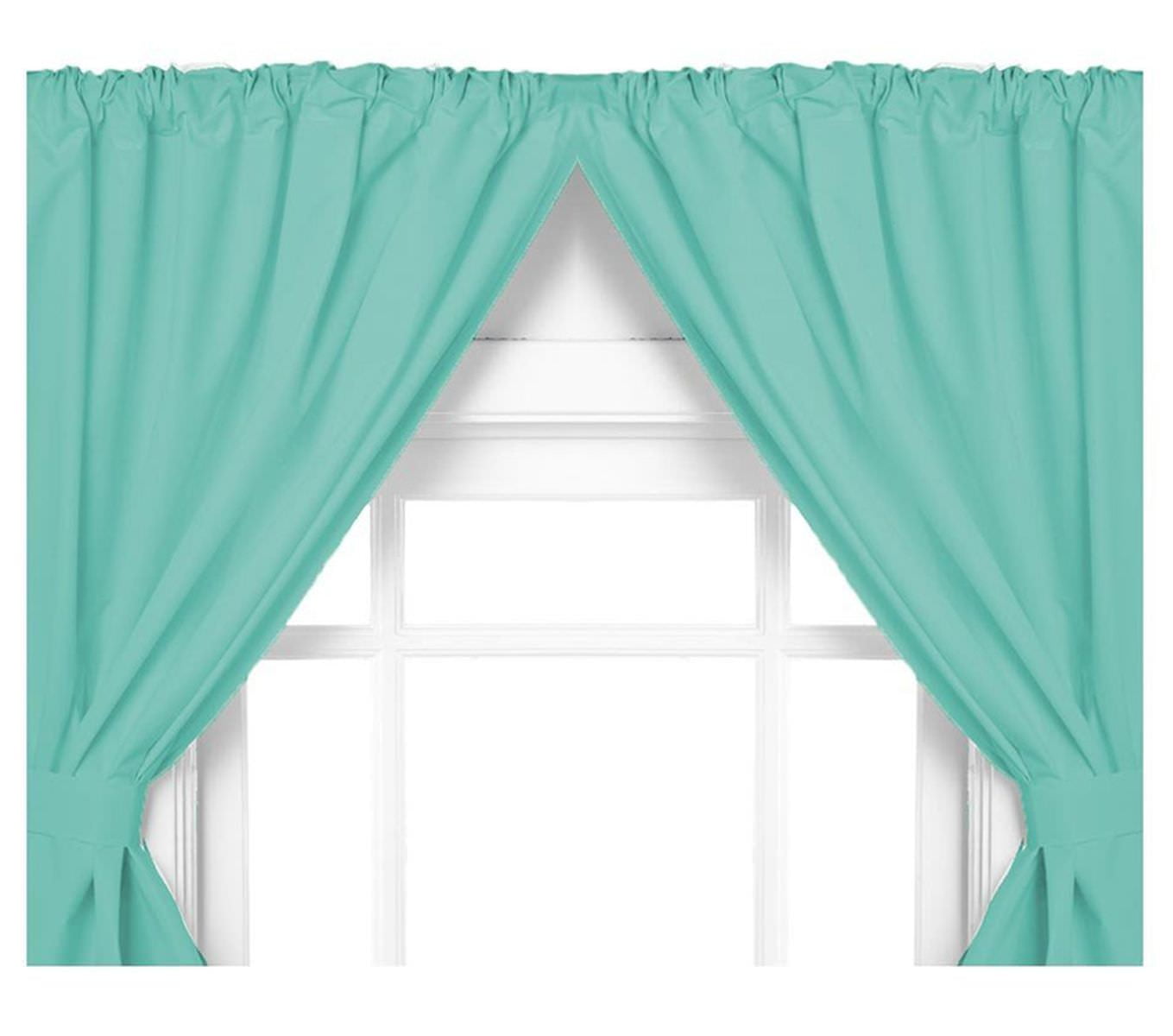 Splash Collection By Ben Jonah 5 Gauge Vinyl Window Curtains With