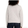 thumbnail image 3 of Three Dots Ladies' Quilted Jacket GRAY XL, 3 of 4