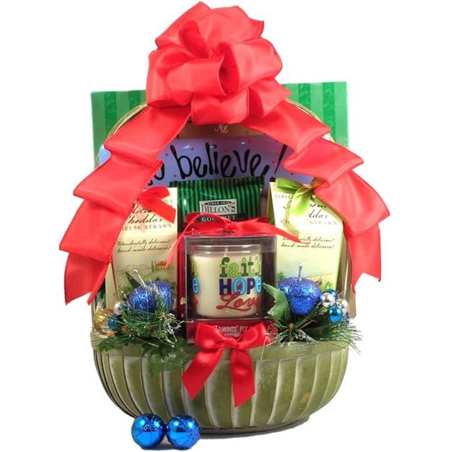 Gift Basket Drop Shipping Re Rejoice, Christmas Gift Basket