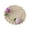 Purple, variant on POYOGA Handcrafted Snow Yarn Tulips Coaster Artistic Tabletop Decors For Living Room
