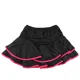 thumbnail image 1 of Disfraces de baile para niña, vestido de falda latina de licra, minifalda de baile de salón para niños, interior con pantalones cortos, espectáculo de escenario, 1 of 5