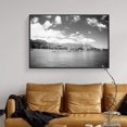 thumbnail image 3 of wall26 Floating Framed Canvas Wall Art for Living Room, Bedroom Black and White Water Canvas Prints for Home Decoration Ready to Hang - 24x36 inches, 3 of 4