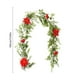 thumbnail image 3 of Decoraciones navideñas, adornos navideños, guirnalda de hiedra artificial, guirnalda de enredaderas colgantes artificiales, hojas de hiedra artificiales para decoración de mesa, enredaderas colgantes, 3 of 6