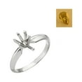 thumbnail image 3 of Pear Diamond Solitaire Engagement Ring 14k White Gold (1.26 Ct, NATURAL FANY DEEP BROWNISH YELLOW Color, I2 Clarity) GIA Certified, 3 of 3