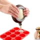 thumbnail image 4 of Fiudx Molde para Muffins de Media Esfera, Antiadherente, Fácil de Desmoldar, Apto para Microondas, Apto para Uso Alimentario, Herramienta para Hornear Chocolate, Accesorio de Cocina para El Hogar, 12, 4 of 6