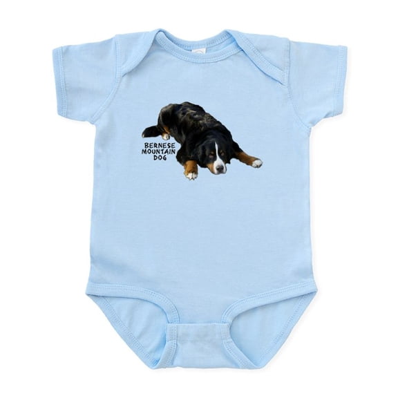 CafePress - Bernese Rug Pose Infant Creeper - Baby Light Bodysuit, Size Newborn - 24 Months