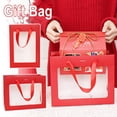 thumbnail image 3 of Chinese New Year Gift Bag hand-held bag U1K8, 3 of 6