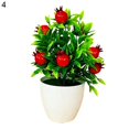 thumbnail image 1 of OUSITAID Simulation Fruit Potted Fake Flower Potted Artificial Flower Foam Fruit Qingming Fruit Artificial Flower, 1 of 8