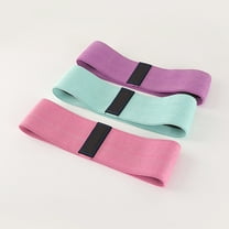 Fufafayo under $5 Glute Workout Bands, Hip Resistance Bands for Squats, Non Slip Exercise Bands for Yoga, Fitness Training Equipment for Legs, Butt Toning Bands for Home Gym